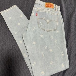 Levis 710 Super Skinny Jeans Womens Size 29 Stretch